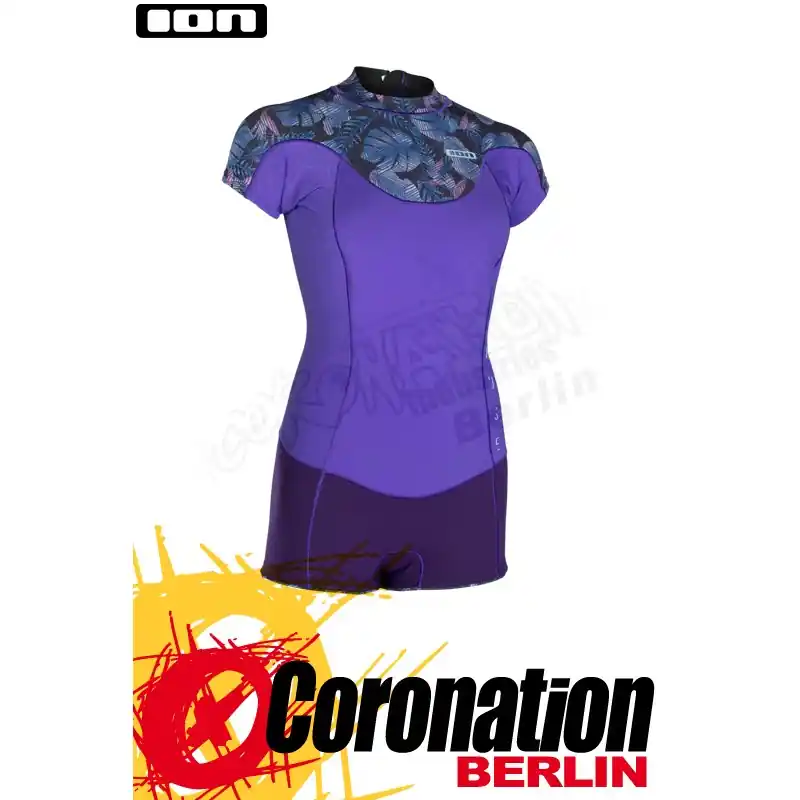 ION MUSE SHORTY SS 1,5 BZ DL 2019 Neoprenanzug purple Günstig