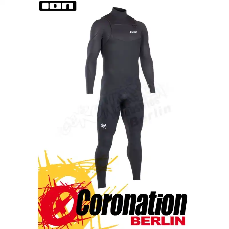 Begrenztes Angebot ION ONYX ELEMENT SEMIDRY 3/2 FZ DL 2019 Neoprenanzug black