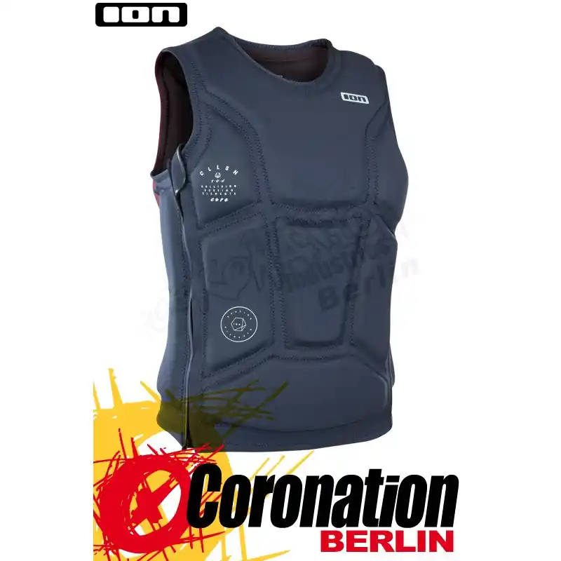 ION COLLISION VEST CORE SZ 2019 blue/red Ausverkauf