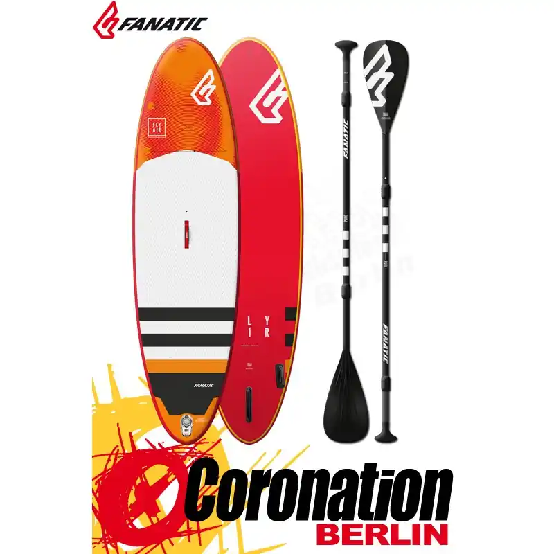 Fanatic FLY AIR PREMIUM SUP PACKAGE 2019 Board + Paddle Beliebt