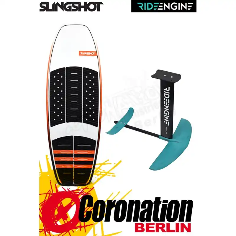 Versand Am Gleichen Tag Slingshot WF-1 WakeFOILBOARD + Ride Engine FUTURA FOIL 2019 Wakefoil Set