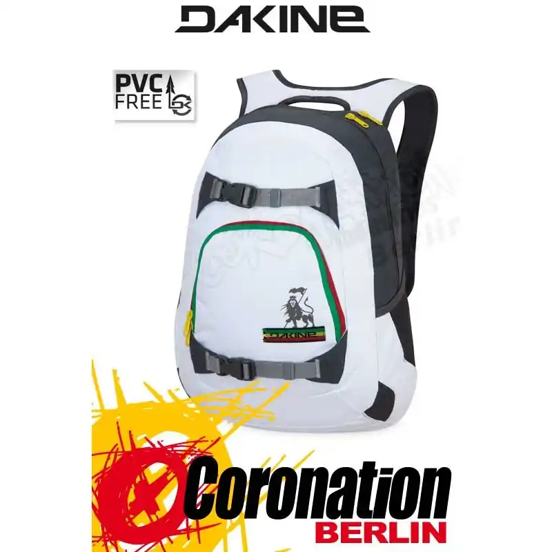 Dakine Explorer Rucksack Skateboard-Schulrucksack Rasta 2013 Schneller Versand