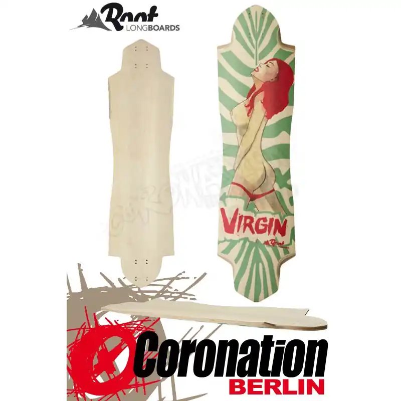 Preiswert Root Longboard Deck Virgin Freeride Downhill Deck - 93cm