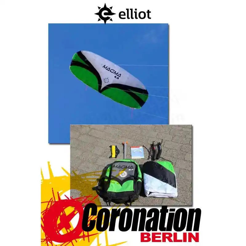 Elliot Magma II 6.5 Lenkmatte 4-Leiner Tractionfoil RTF Direkt Vom Hersteller