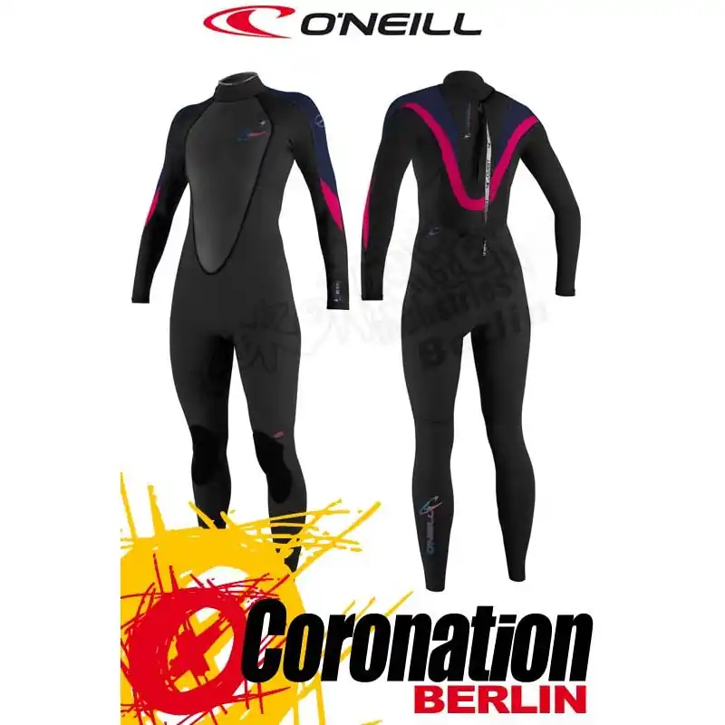 Online Kaufen O'Neill Bahia 5/3 Full Frauen Neoprenanzug Black Denim