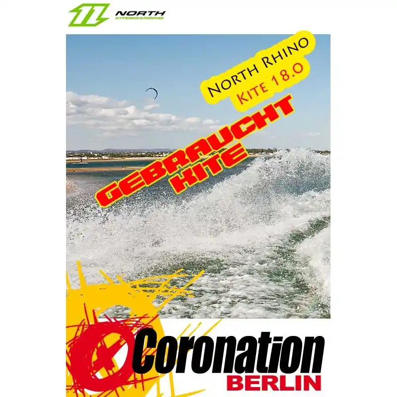 North gebraucht Kite Rhino 18.0 - gebraucht Kite only Bestseller