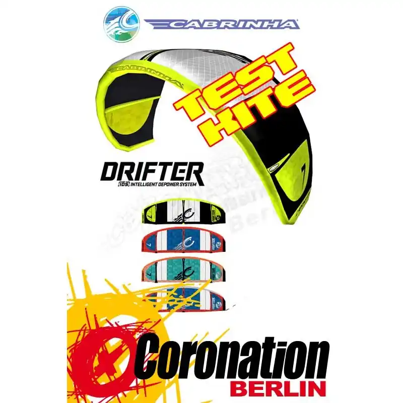 Cabrinha Drifter 2012 TEST Kite 7.0 m² Neu