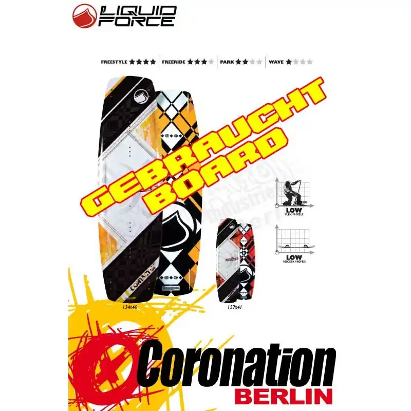 Liquid Force Contact 2011 Gebraucht Board 137cm Garantierte Lieferung