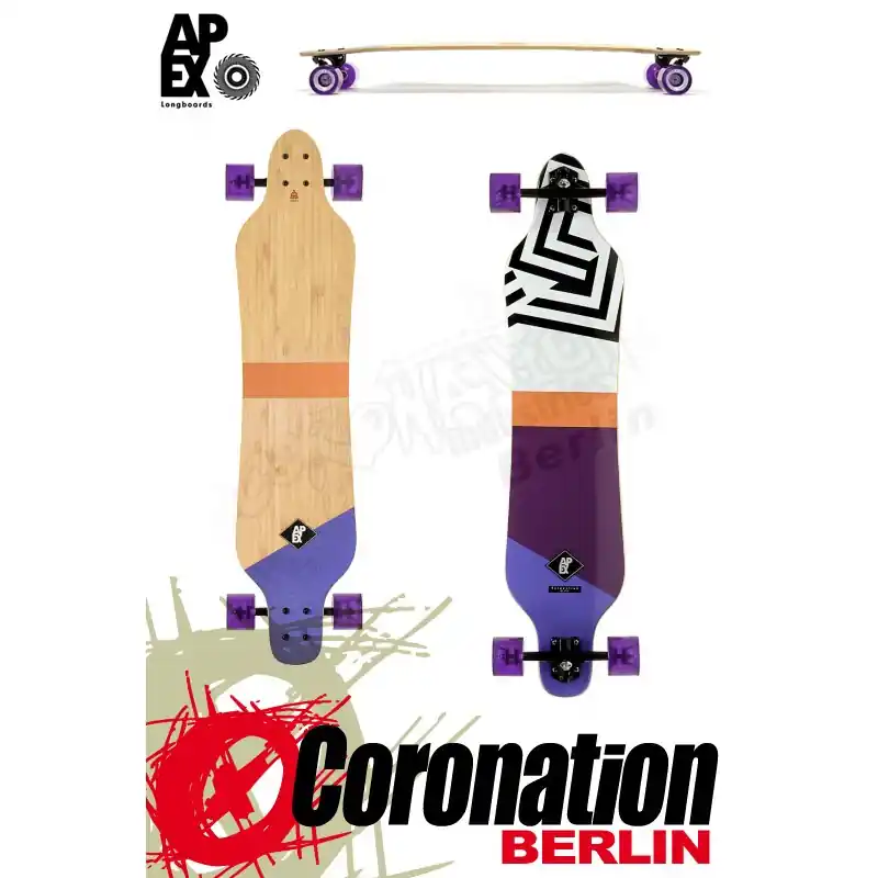 Meistverkauft Apex Longboard Serpentine Bamboo