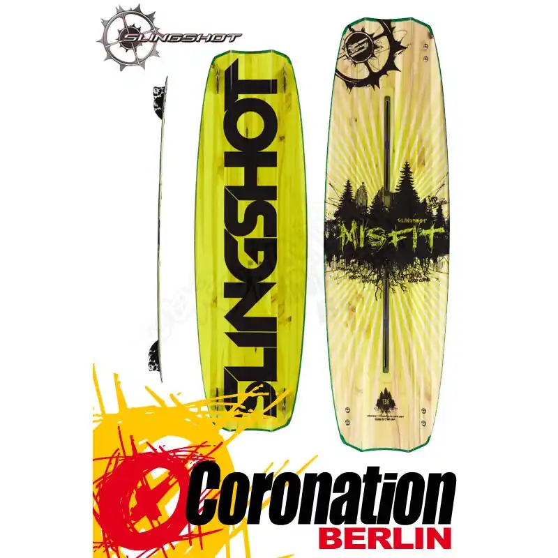 Top-Preis Slingshot Misfit 2013 Kiteboard 136cm