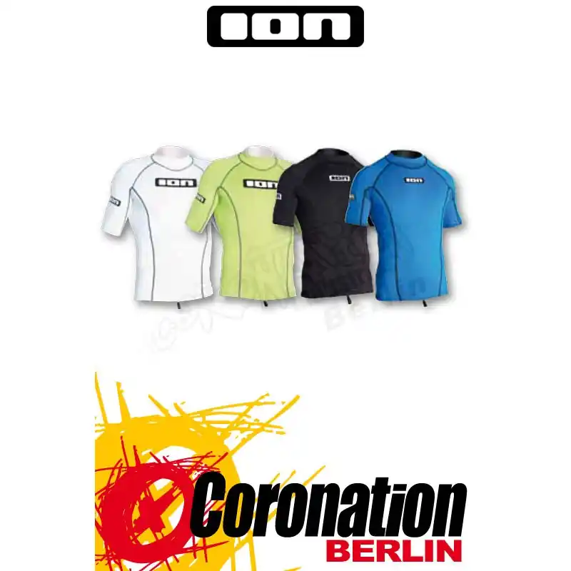 Zertifiziert ION Rashguard SS Promo Top blue
