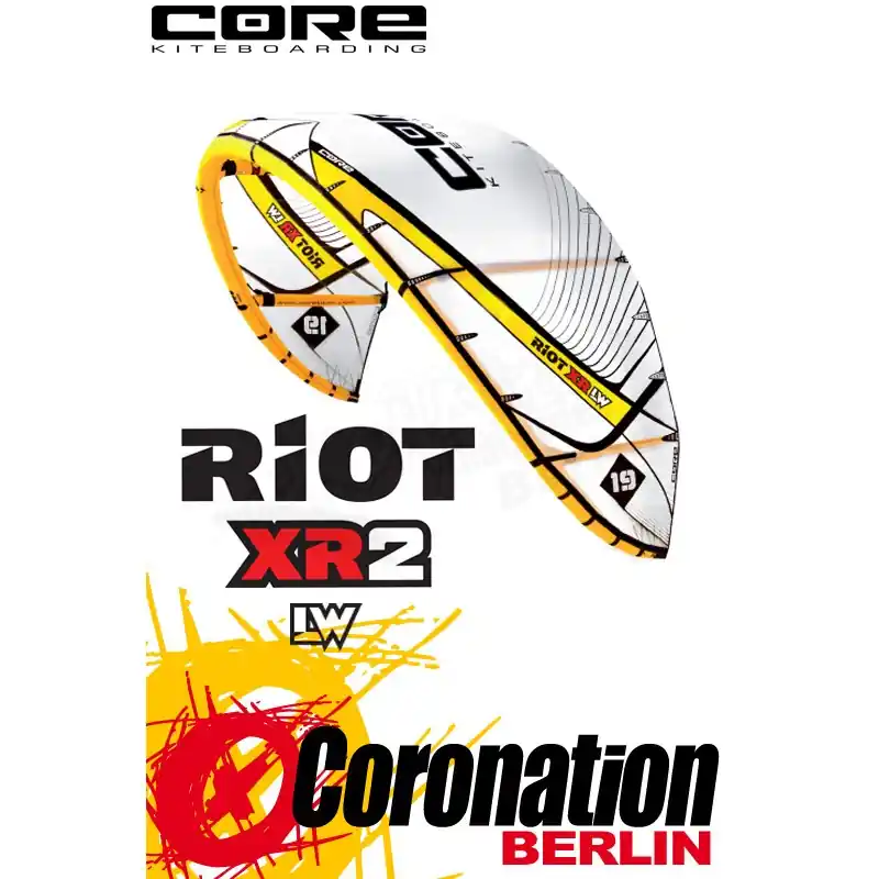 Top-Seller Core Riot XR2 LW Leichtwind-Kite 19m²
