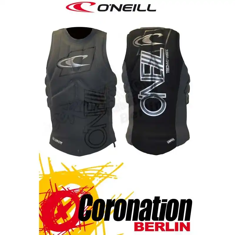 O'Neill Prallschutzweste Techno Pullover Kite Vest Black Super-Preis