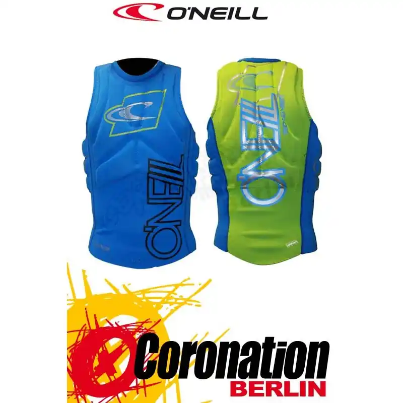 O'Neill Prallschutzweste Techno Pullover Kite Vest Lime Garantierte Lieferung