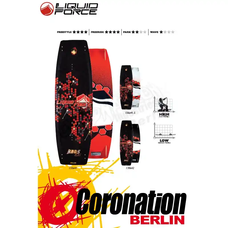Liquid Force Kaos Freestyle Kiteboard 136cm Jetzt Bestellen