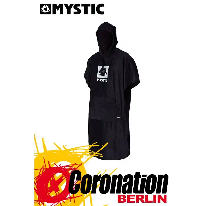 Mystic Poncho schwarz Günstig