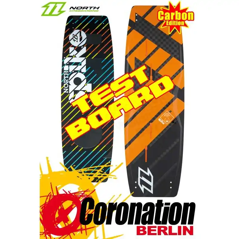 Abverkauf North Spike Textreme 2013 TEST Kiteboard komplett