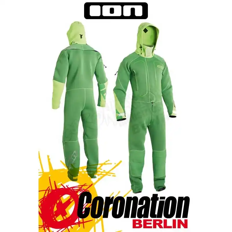 Angebot ION Fuse Drysuit 4/3 DL Trockenanzug Green XS
