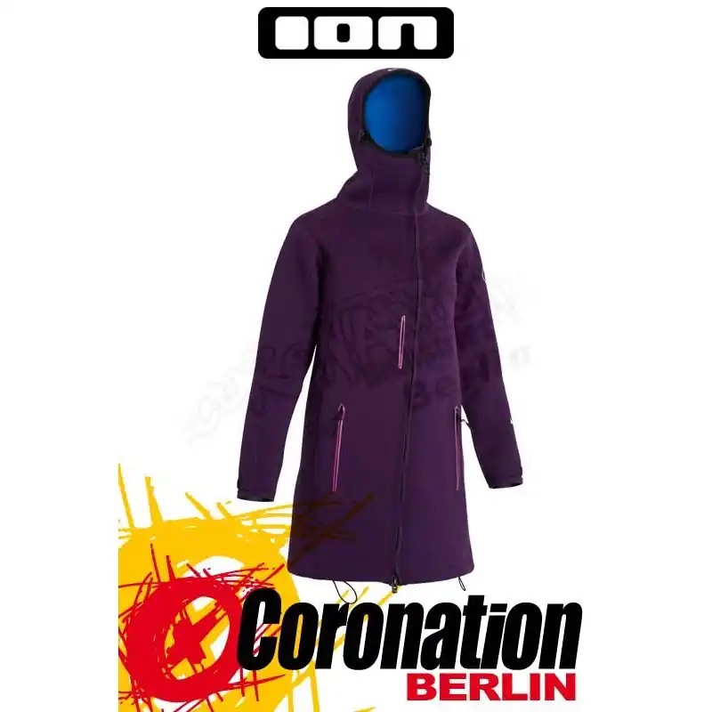 Knallerangebot ION Neo Cosy Coat purple Neopren Jacke Woman