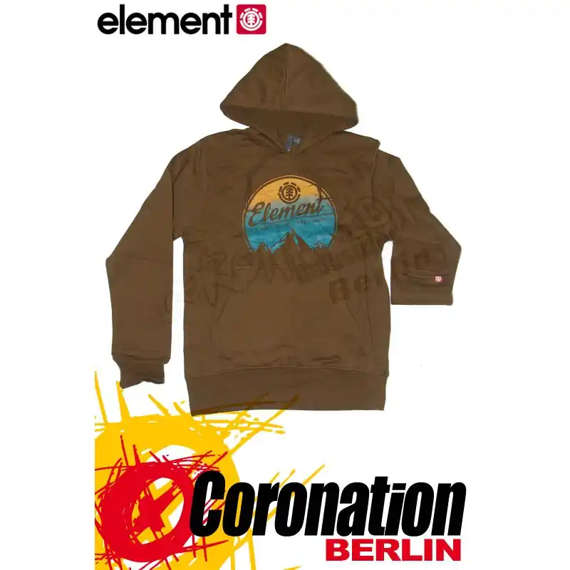 Element Sunset Hoodie Tabacco Schnäppchen