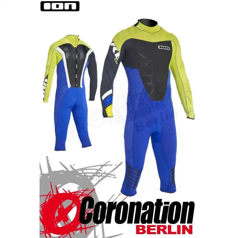 ION Strike Overknee LS 4/3 DL Neoprenanzug Yellow/Blue Must-Have