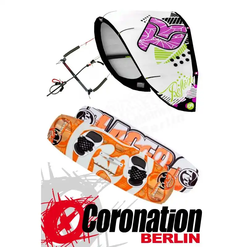 Kitesurf Set Takoon Reflex 12m² Kite +Bar+ RRD Placebo Kiteboard Garantierte Lieferung