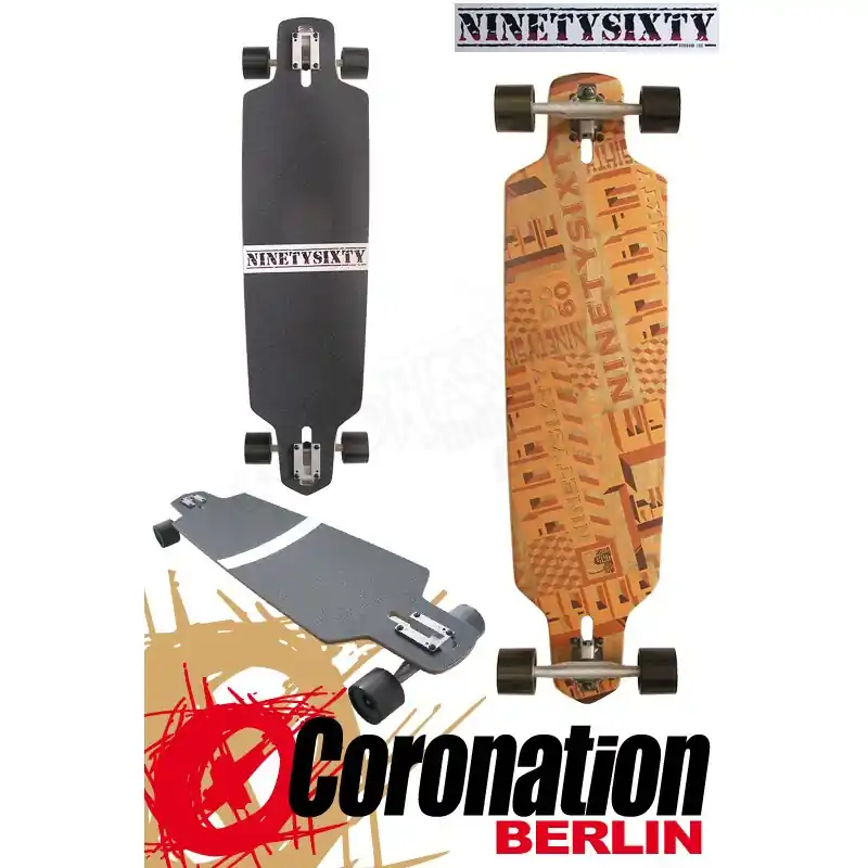 Direkt Vom Hersteller Ninetysixty BooBam Allround Longboard 100cm Komplett