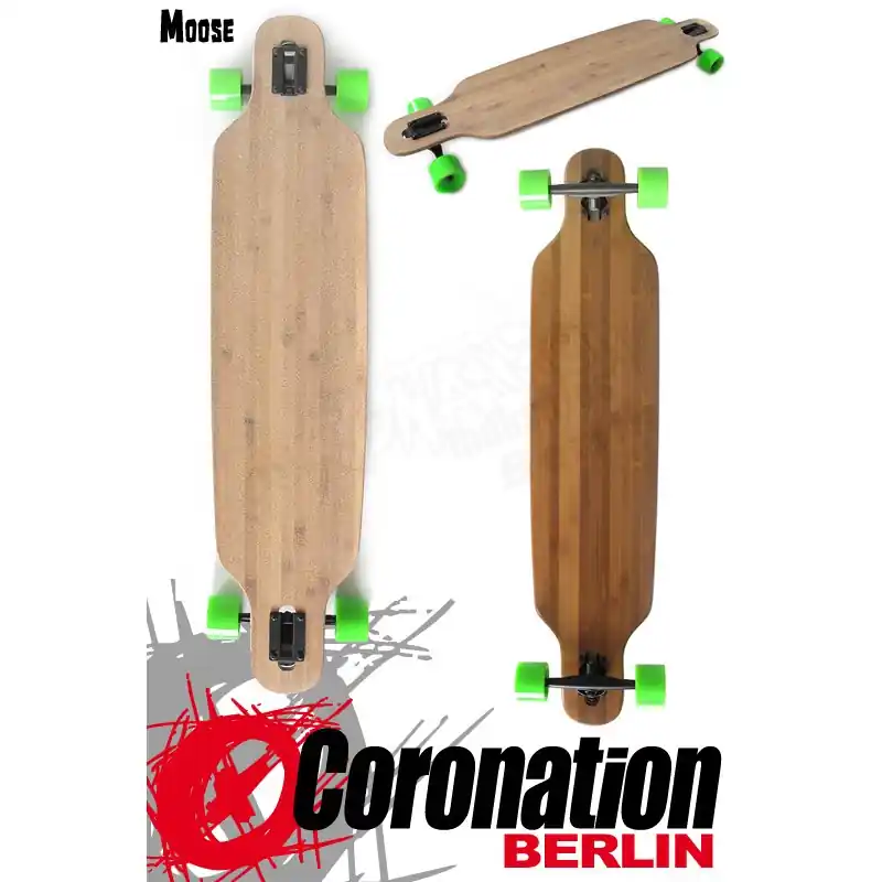 Moose Longboard Drop Thru Bamboo 107cm Mega-Angebot