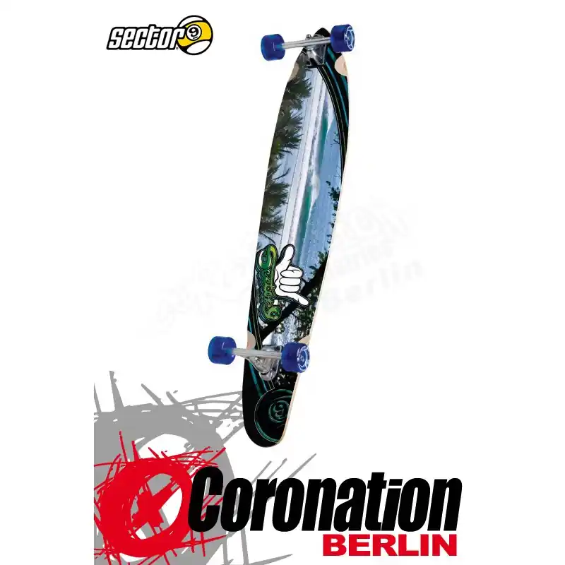 Sector 9 Cosmic Lombok/Drake's Longboard Rabatt