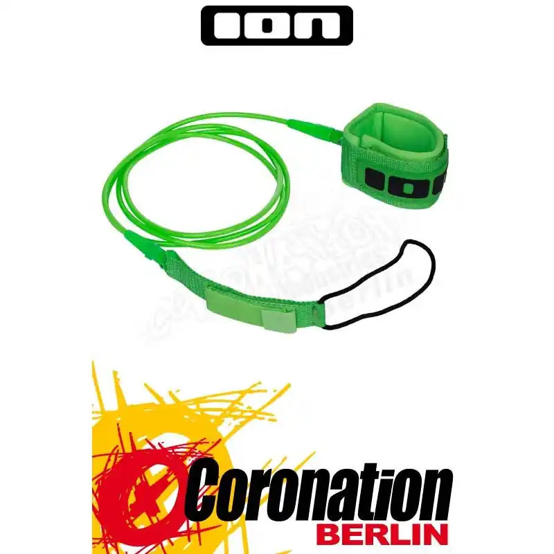 Knallerangebot ION Surfboard Leash comp Green