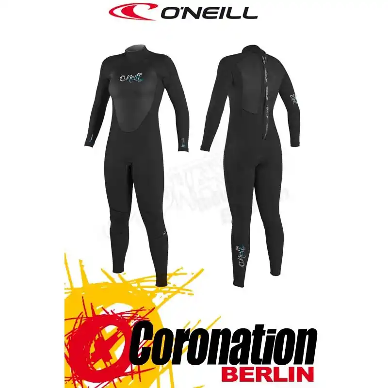 O'Neill EPIC 5/4 Frauen Neoprenanzug Black Preisreduziert