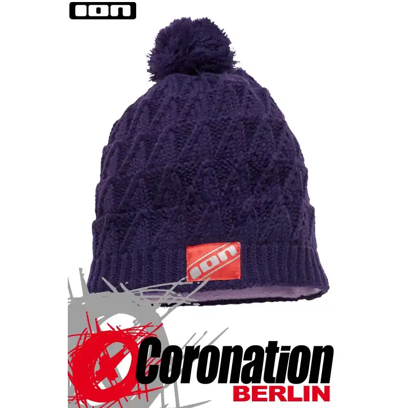 ION Bommel Beanie Alva Mütze Woman Grape Versand Am Gleichen Tag
