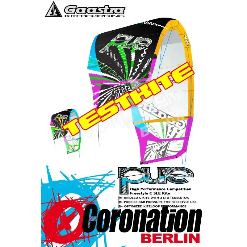 Bestpreis Gaastra Pure 2013 Test Kite 8.0m²