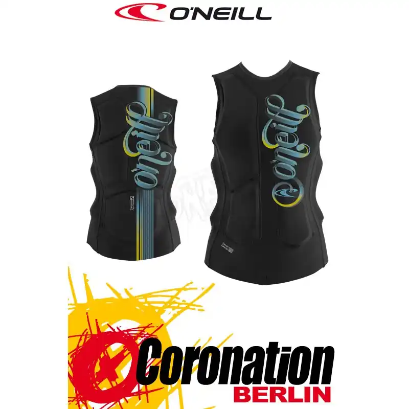 O'Neill Frauen Prallschutzweste Gooru Black/Spyglass Markenprodukt