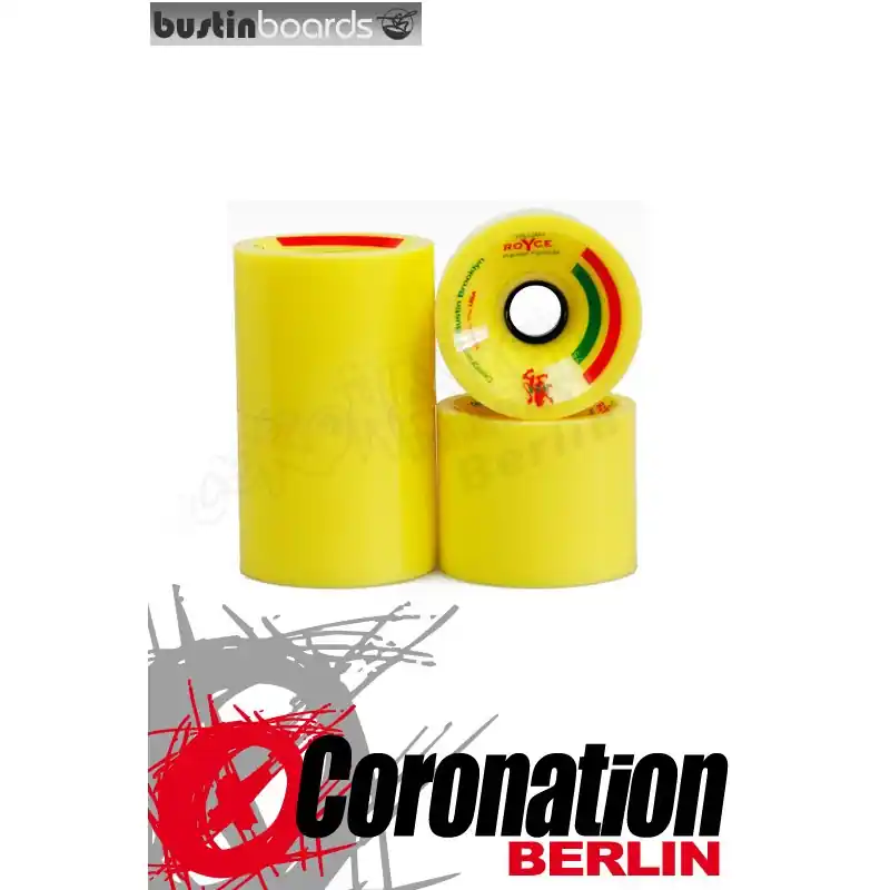 Bustin Rollen Premier 75mm 82a Wheels - Yellow Markenware