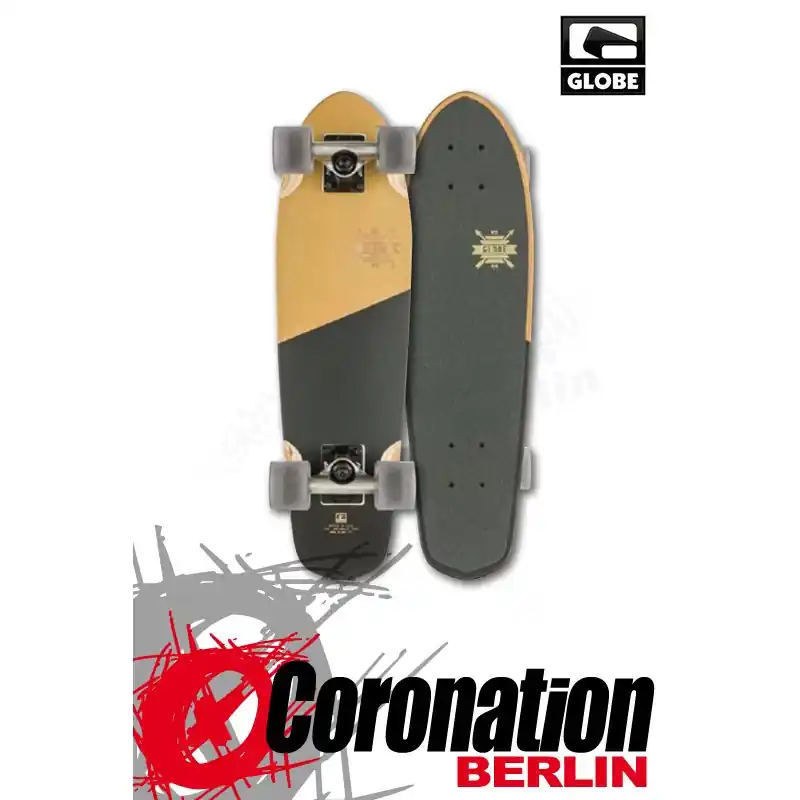 Globe Blazer Mini Longboard Cruiser Gold/Black Preisreduziert