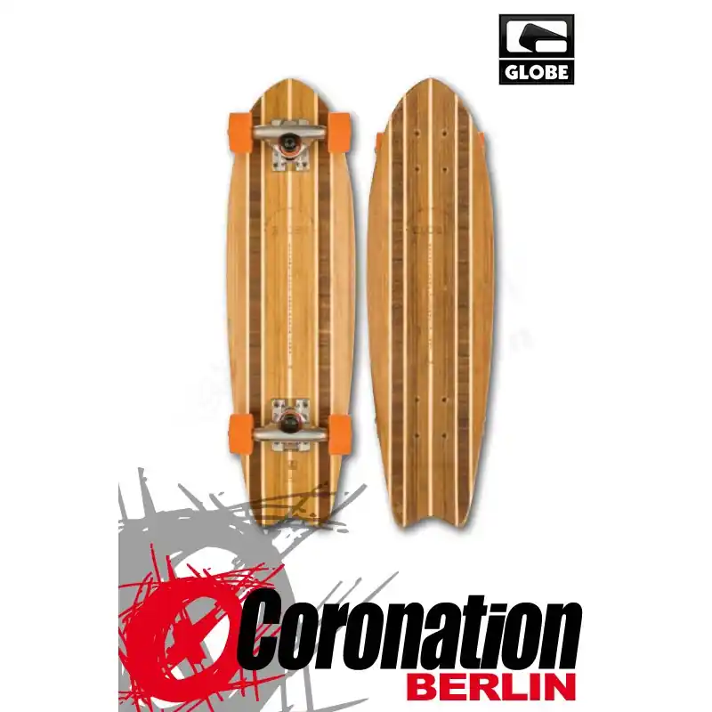 Globe Sagano Bamboo Mini Longboard Cruiser Heißes Angebot