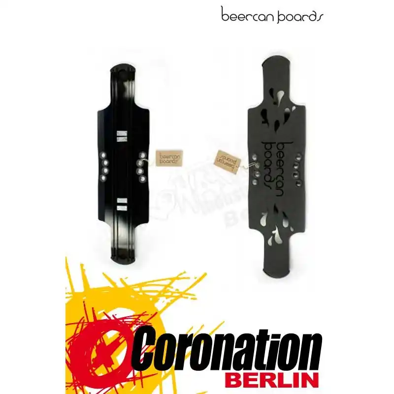 Beercan Kegger Lite Longboard Deck black 40" Sonderaktion