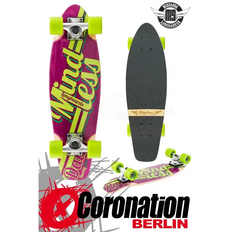 Sichere Zahlung Mindless Daily Stained Kicktail Mini Cruiser