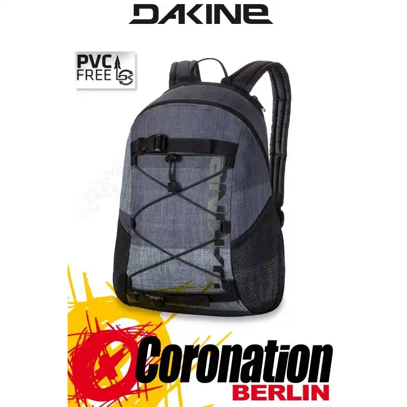 Neu Dakine Girls Transit Schul & Freizeit-Rucksack Pewter
