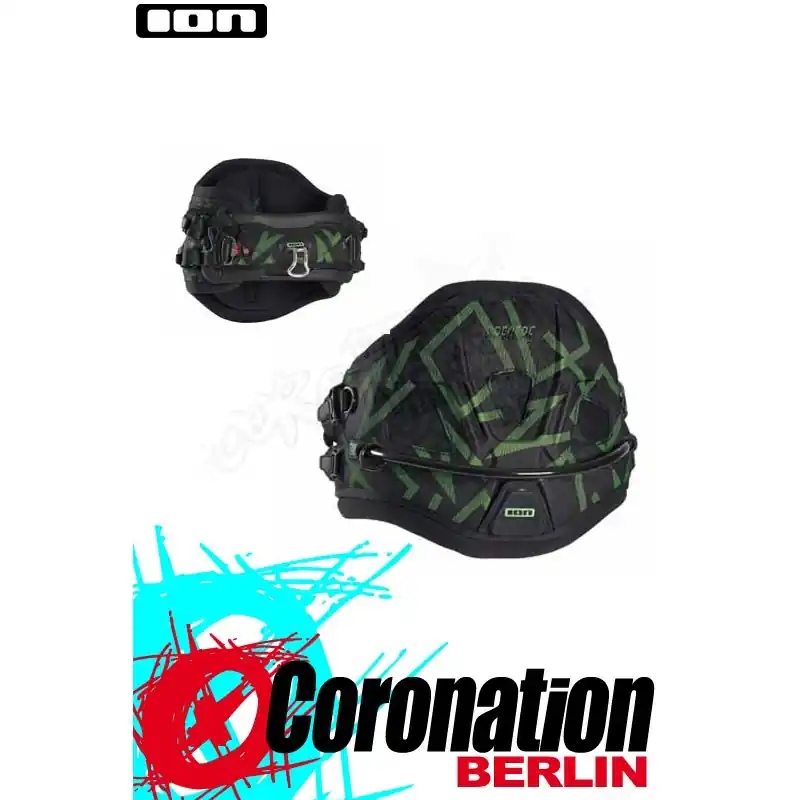 ION Spectre 2015 Kite Hüft Trapez Waist Harness black/green Beliebt