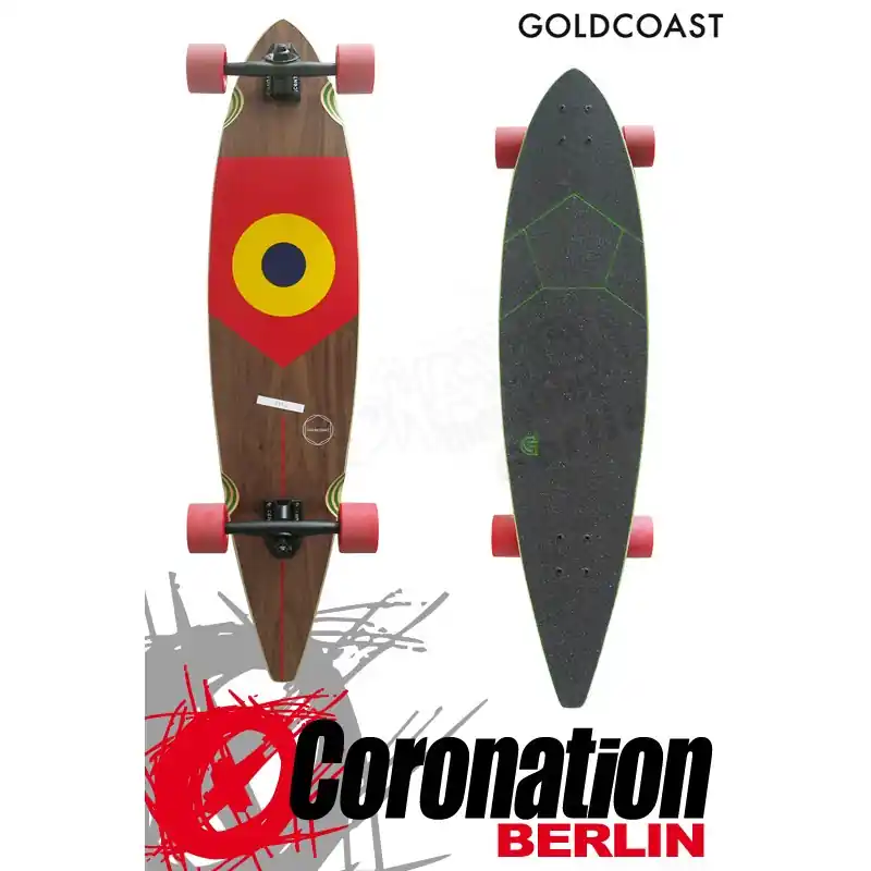 GoldCoast GOAL Longboard Pintail Cruiser - SPAIN Sonderaktion