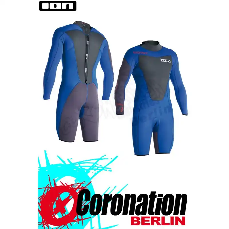 Schneller Versand ION Element Shorty LS 2,5 DL Neoprenanzug 2015 blue