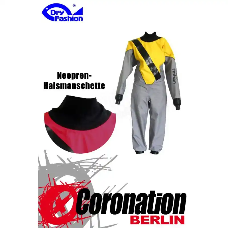 Dry Fashion SUP Performance Trockenanzug grau gelb Jetzt Kaufen