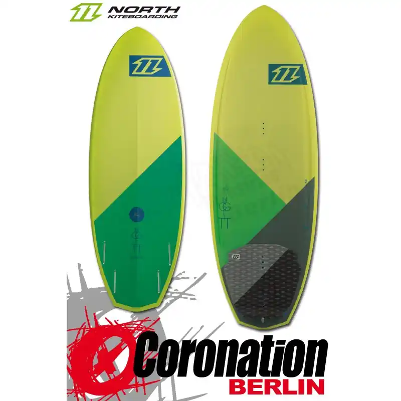 North Nugget TT 2015 Wave-Kiteboard Zertifiziert