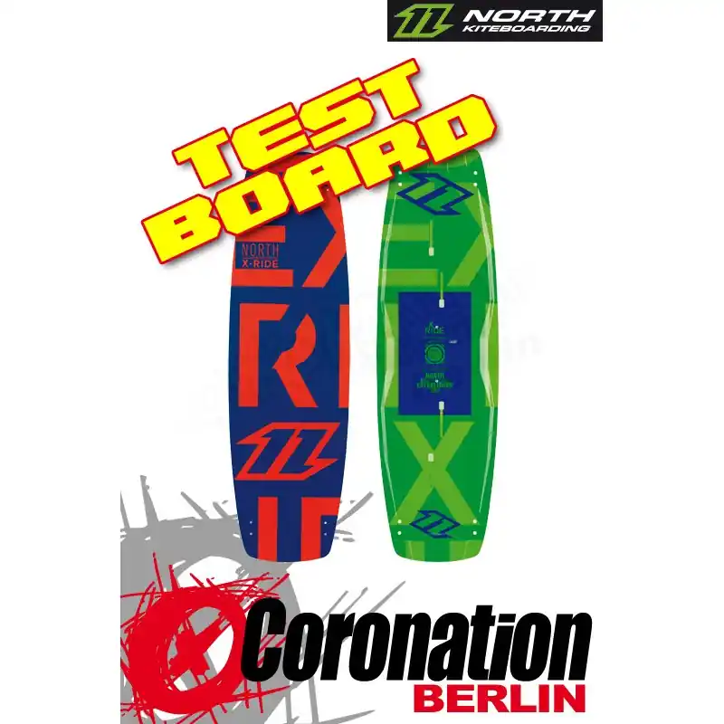 Versand Am Gleichen Tag North X-Ride 2014 TEST Kiteboard 132cm