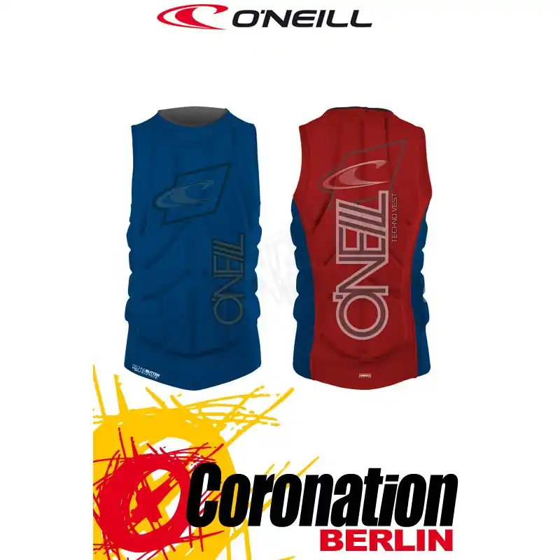 Günstig O'Neill Prallschutzweste Techno Pullover Wake/Kite Vest Deepsea