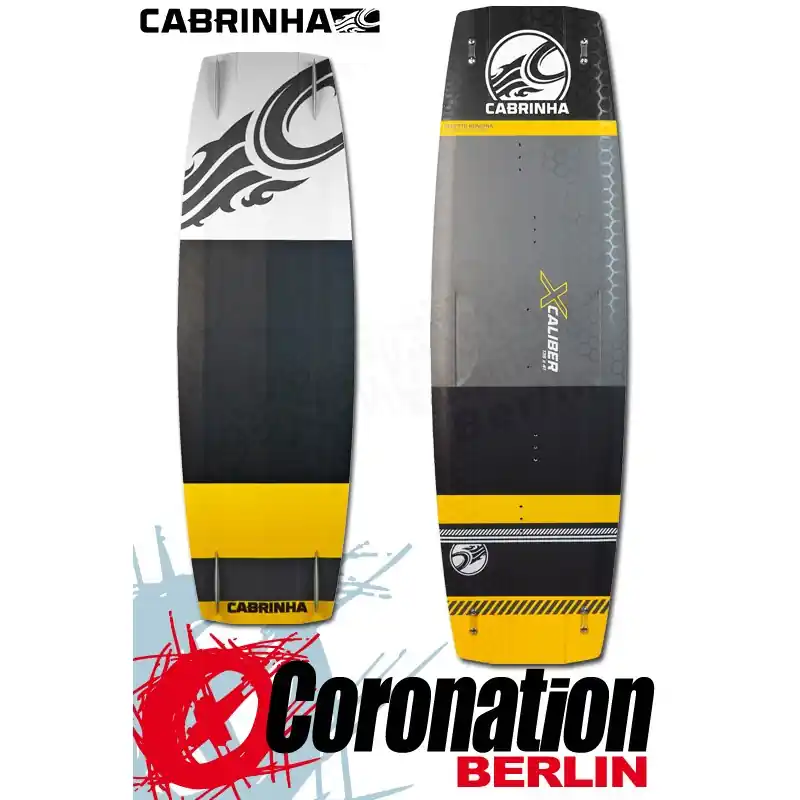 Wochenendangebot Cabrinha XCaliber Signature 2015 Kiteboard CARBON