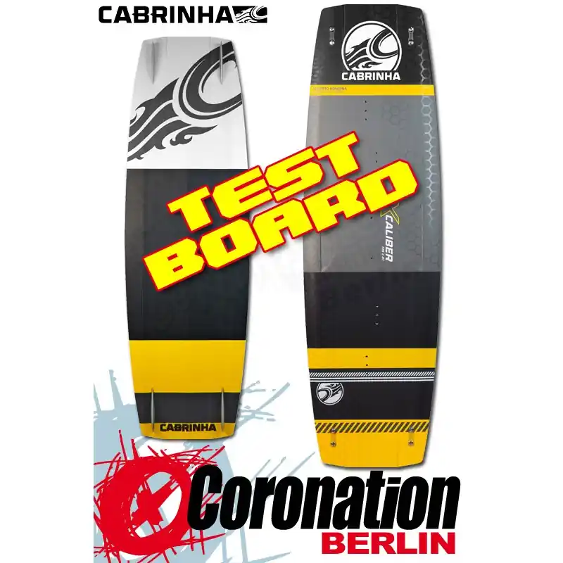 Angebot Cabrinha CARBON XCaliber Signature 2015 TEST Kiteboard 141cm