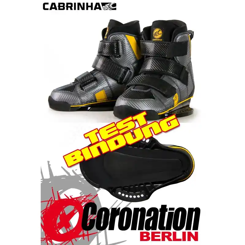 Cabrinha H3 TEST Boots Bindung 2015 - 42/44 Bestseller
